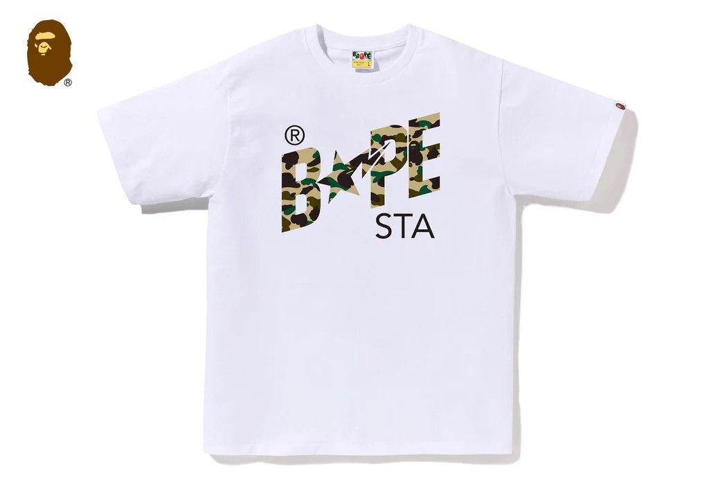 A BATHING APE 1ST CAMO BAPE STA TEE