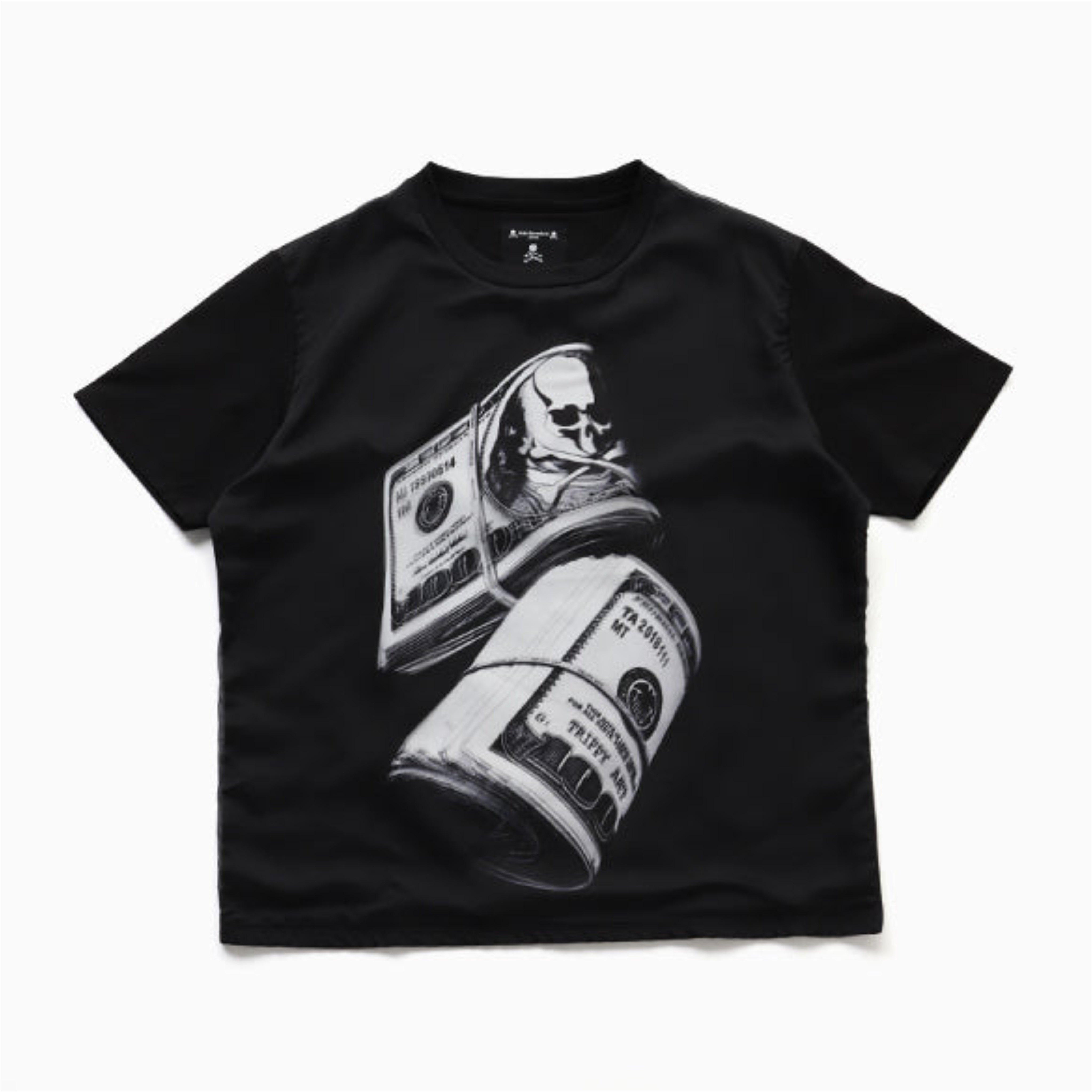 2026SS TRIPPY MIKIO ART × mastermind JAPAN TEE 聯名 骷髏 美金 鈔票 短T 現貨 TRMM-002