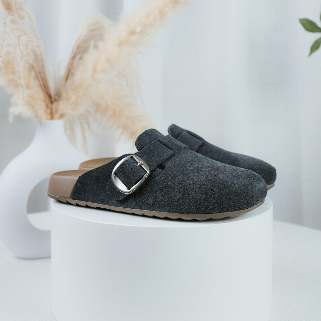 記憶沙發勃肯鞋(真皮女鞋/乳膠鞋墊/台灣製MIT)