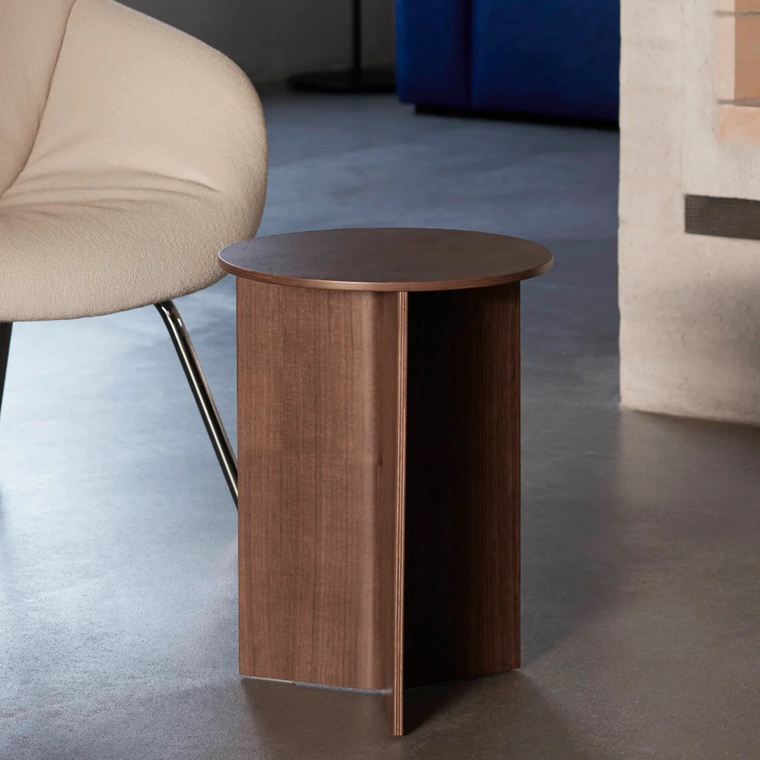 SLIT Table Wood High