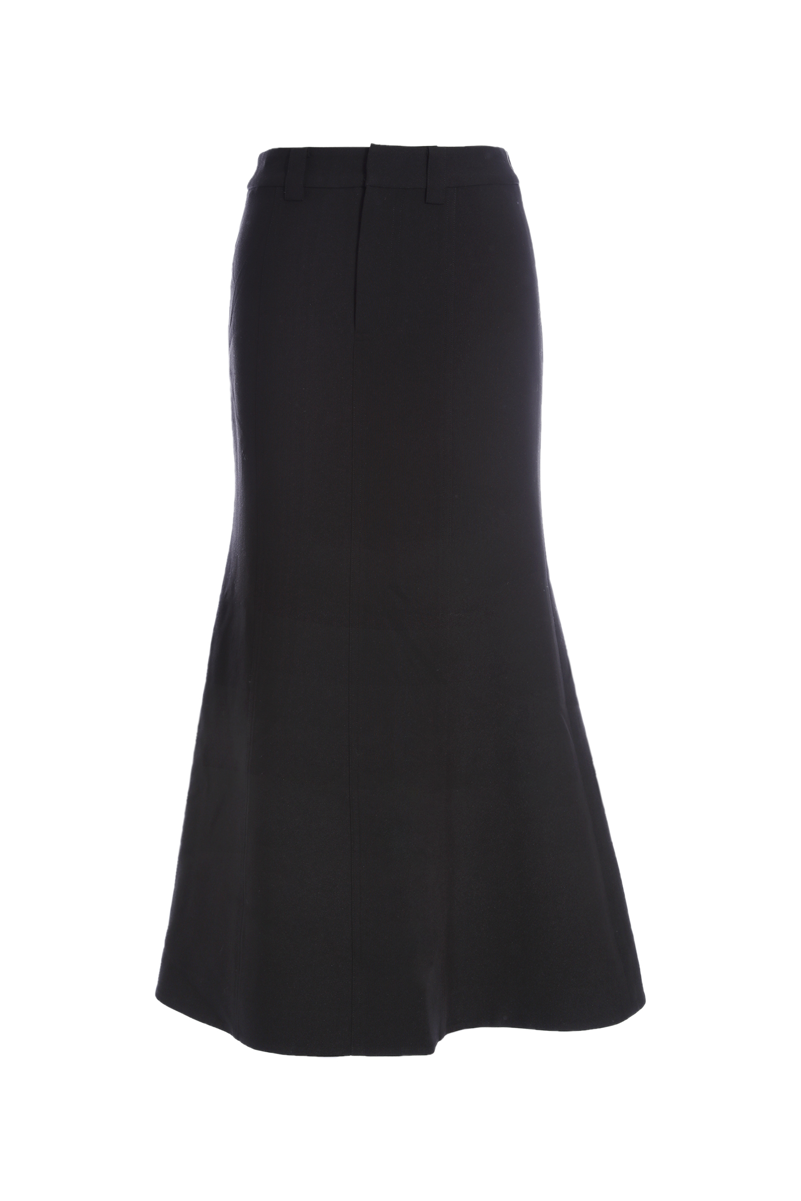 BE15136C1 線條控制高腰中長 A 字魚尾裙