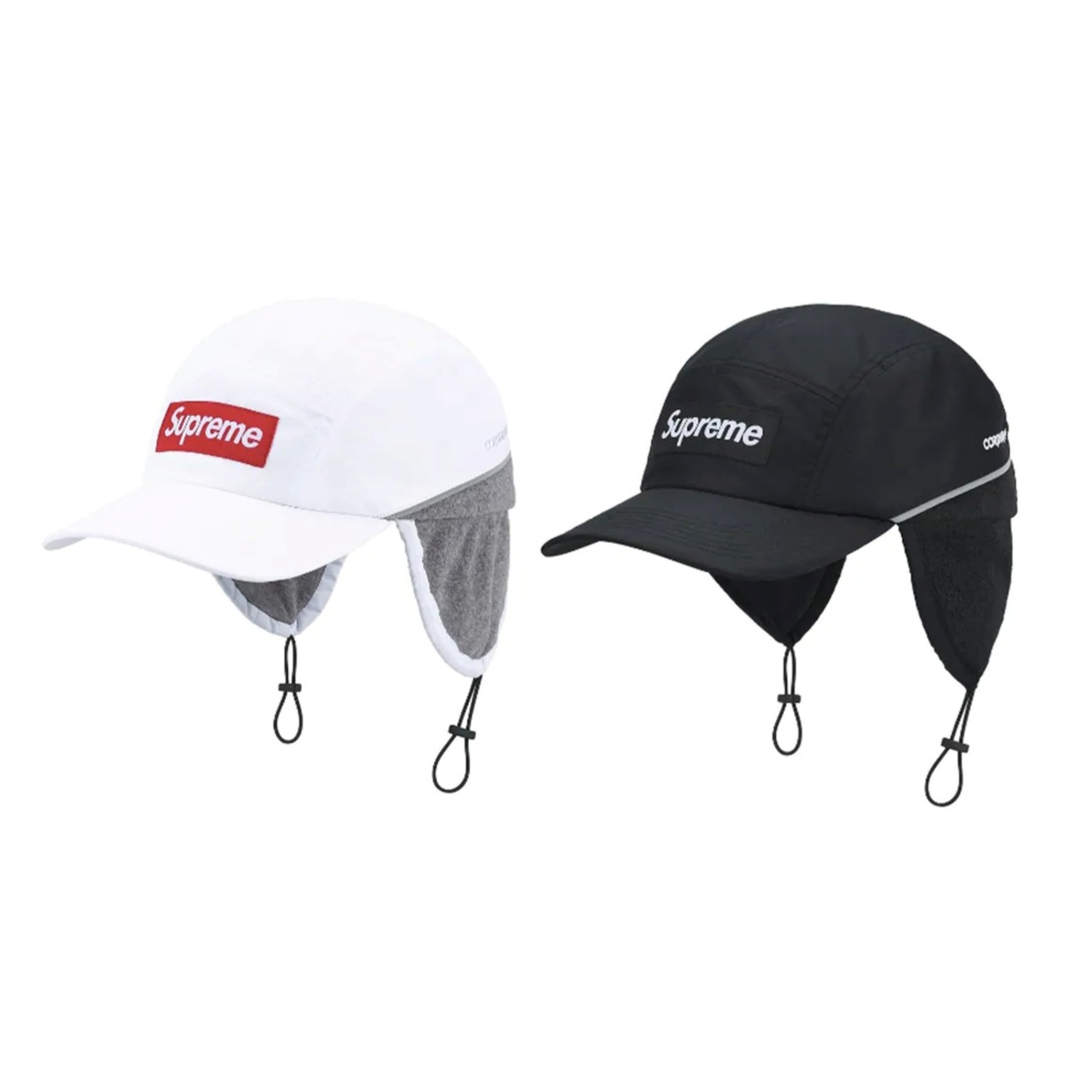 2025AW SUPREME POLARTEC LINED PACKABLE EARFL BOX LOGO 遮耳 帽子 老帽 現貨