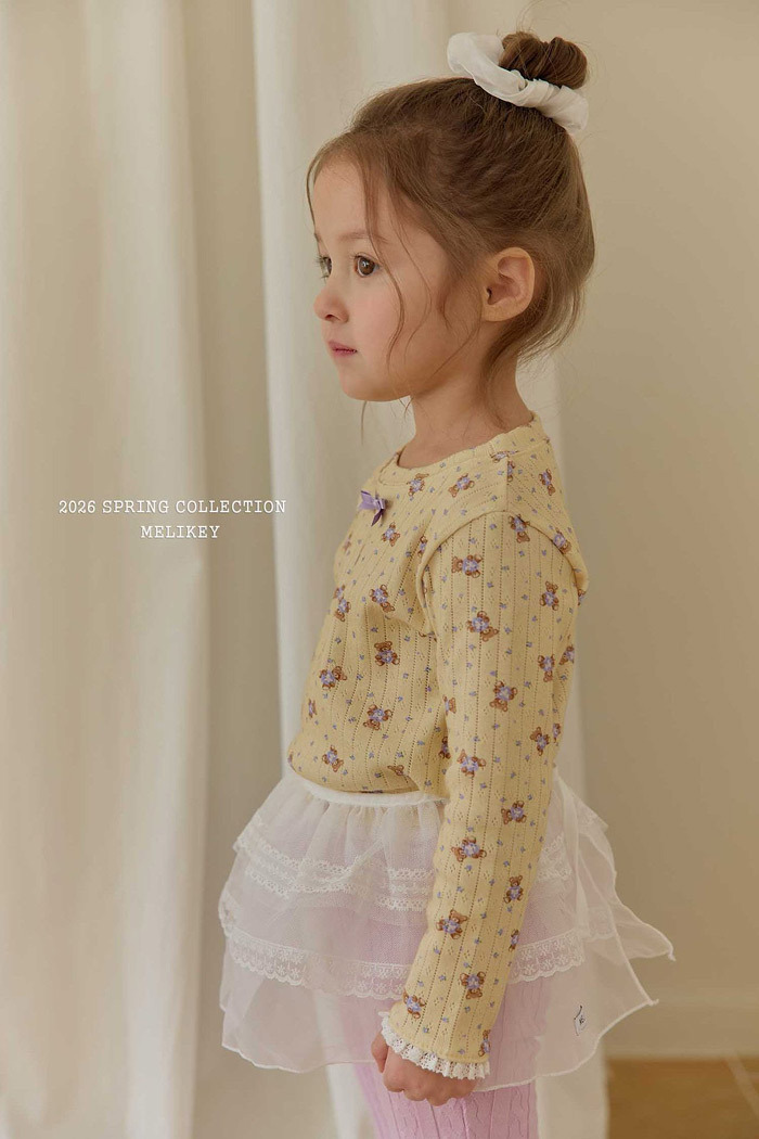 正韓春Melikey 兩色療癒熊熊上衣