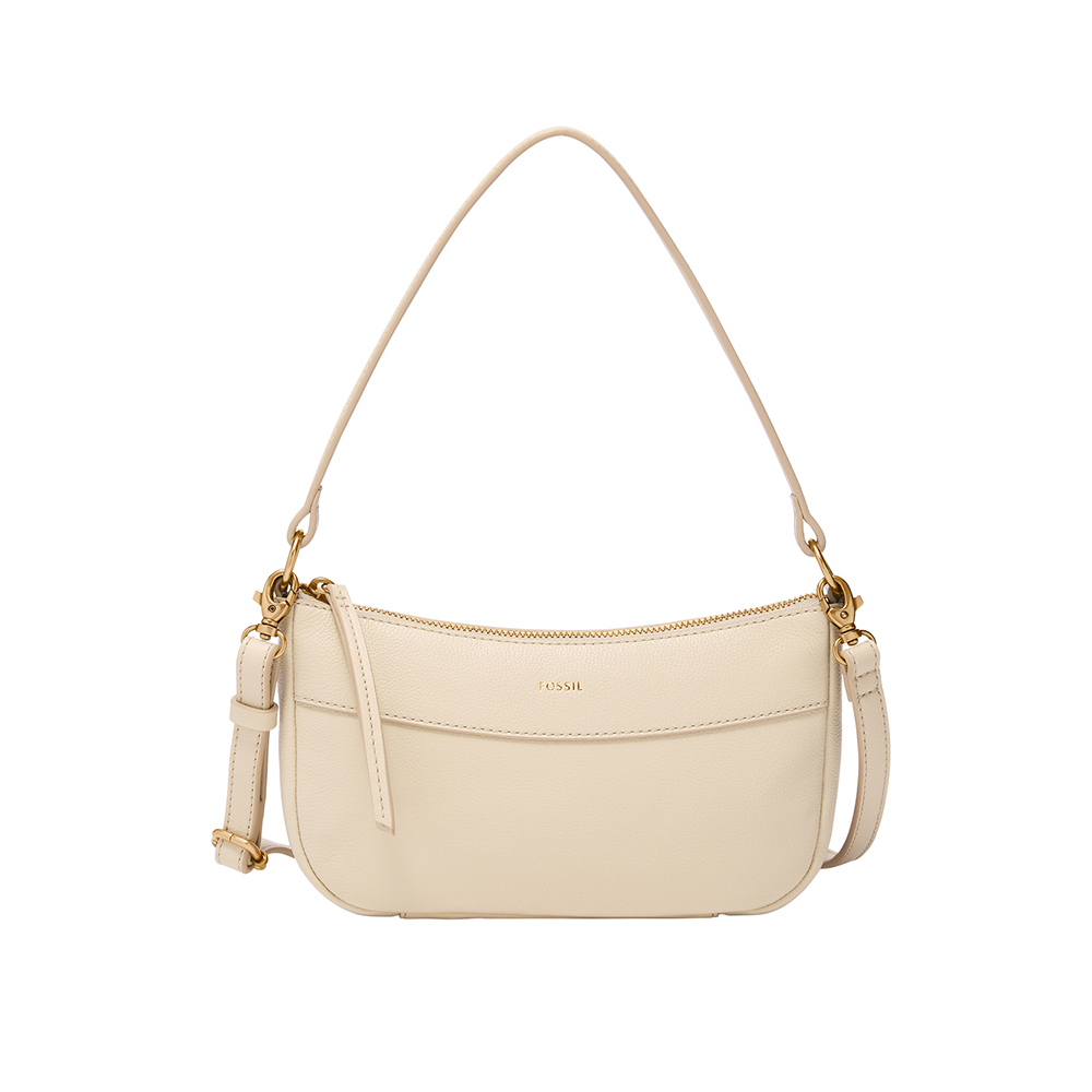 Skylar 真皮法棍包-白色 SHB3119111