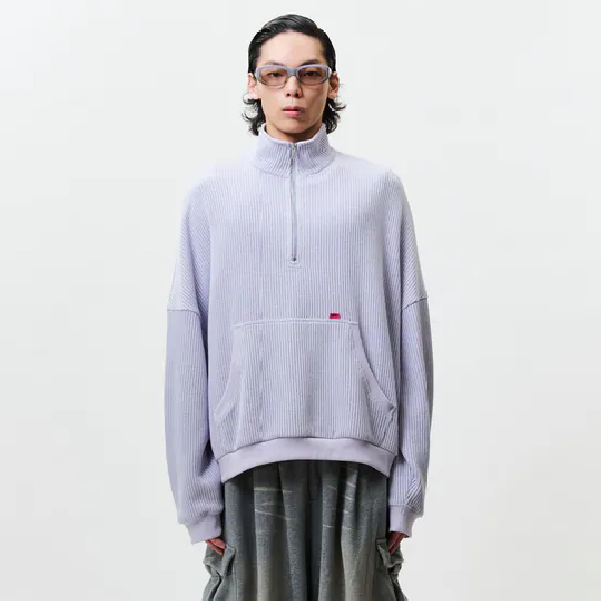 WTNC Half-Zip Sweater Purple [TNS002]