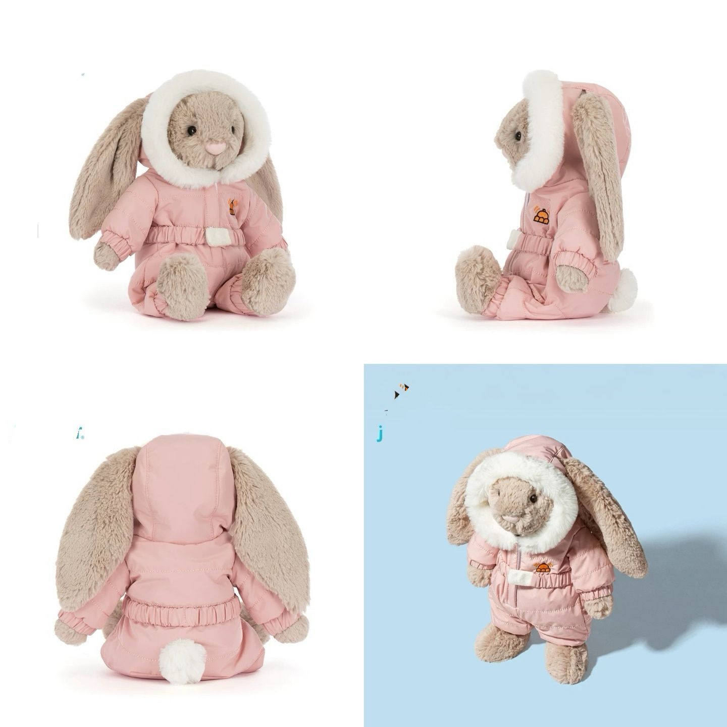 Jellycat｜害羞邦尼兔滑雪裝