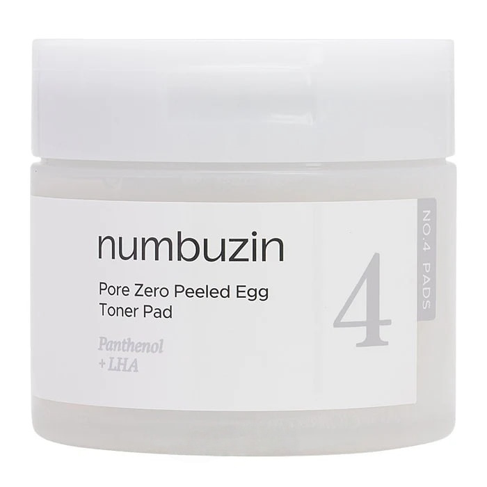 Numbuzin No.4 Poreless Boiled Egg Cotton Pads (70 pads/box) 736667