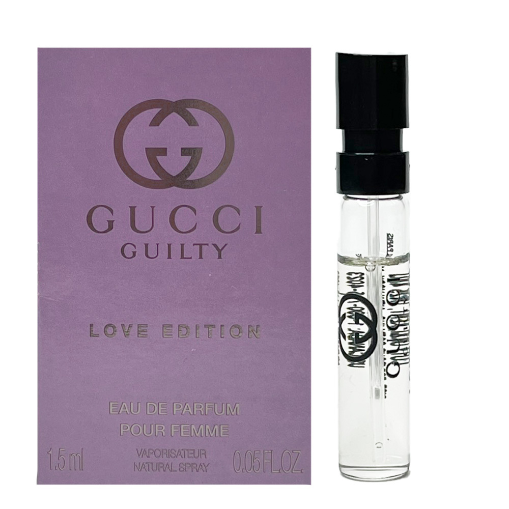 GUCCI Guilty love edition 罪愛蜜戀限定版 女性淡香精 1.5ml 針管