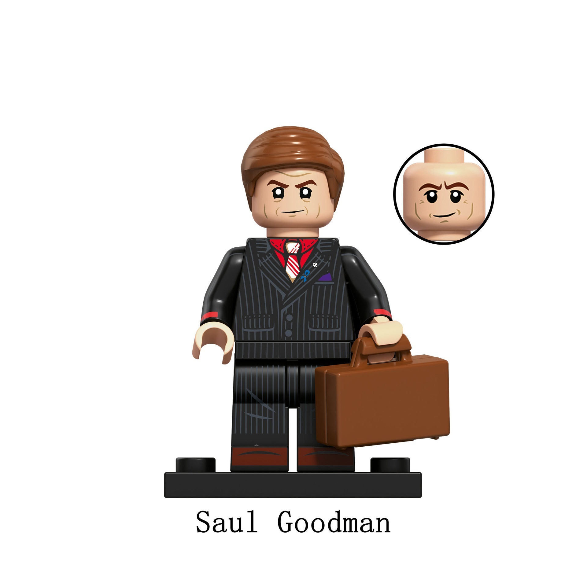 TV Show Breaking Bad Saul Goodman Custom Minifigures fit Lego JS1004