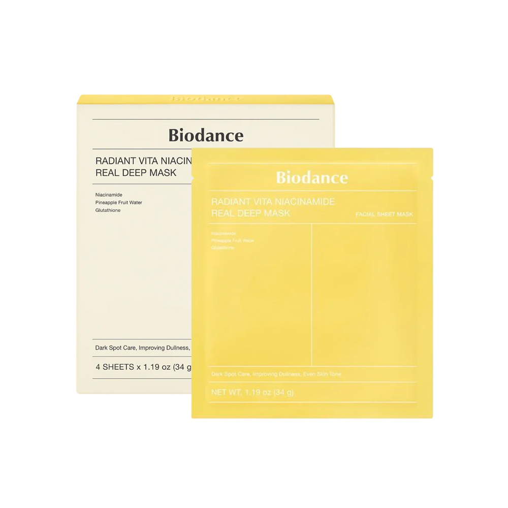 BIODANCE Niacinamide Whitening Bio-Collagen Deep Mask (4 sheets/box) 736667