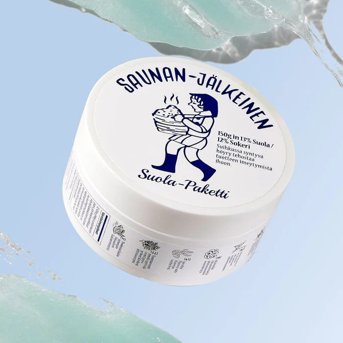 Torhop Saunan Natural Sea Salt Sauna Bath Heated Mask 150g 736667