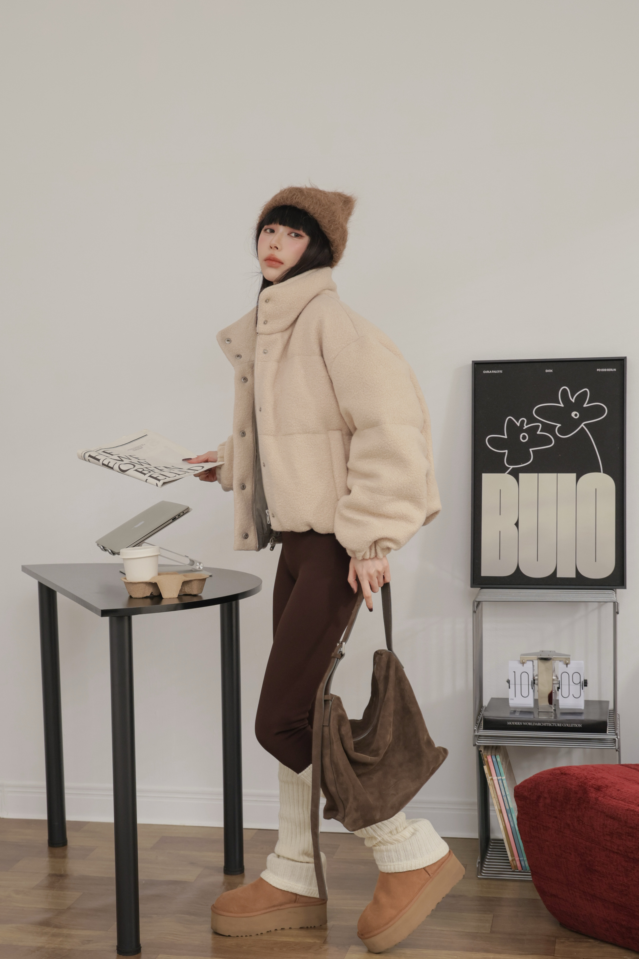 （現貨）內刷絨收腹瑜珈Legging O42