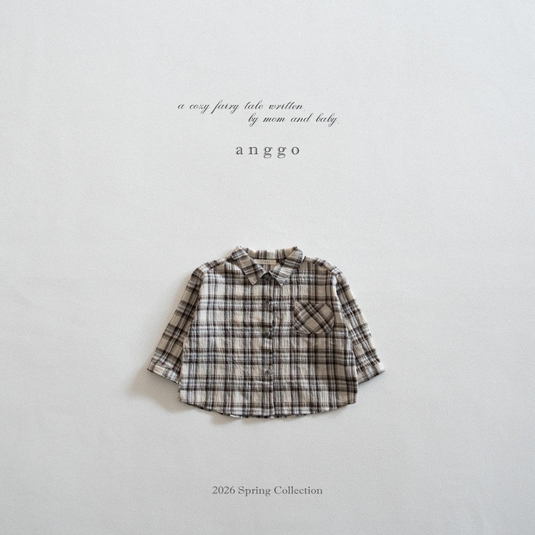 anggo 格子襯衫