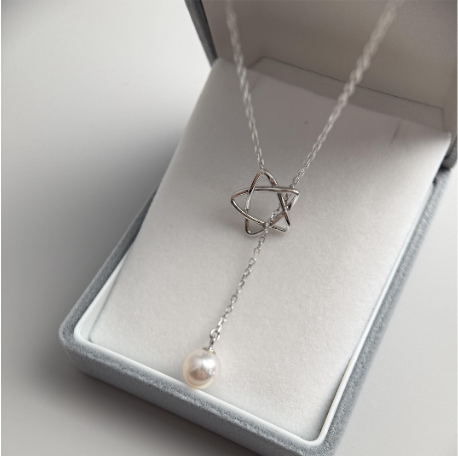 OTH-JJG0127-032 星星單珠吊墜項鏈 (A32)
