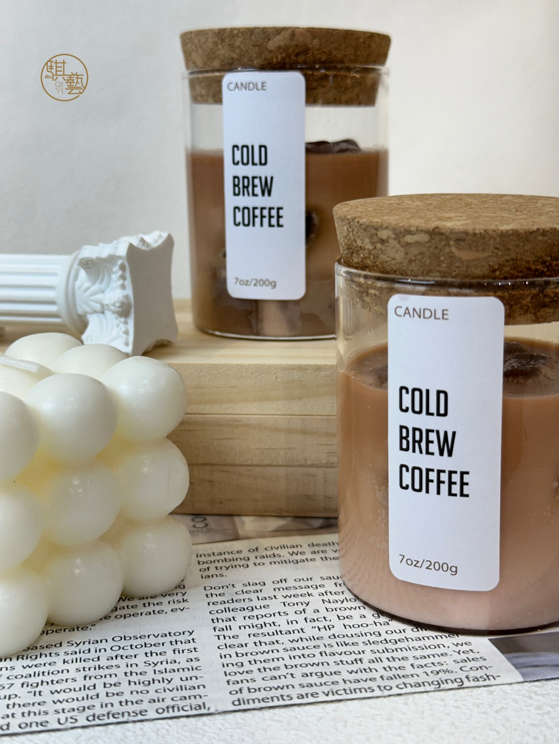 咖啡香氣療癒蠟燭｜讓日常慢下來的片刻陪伴
