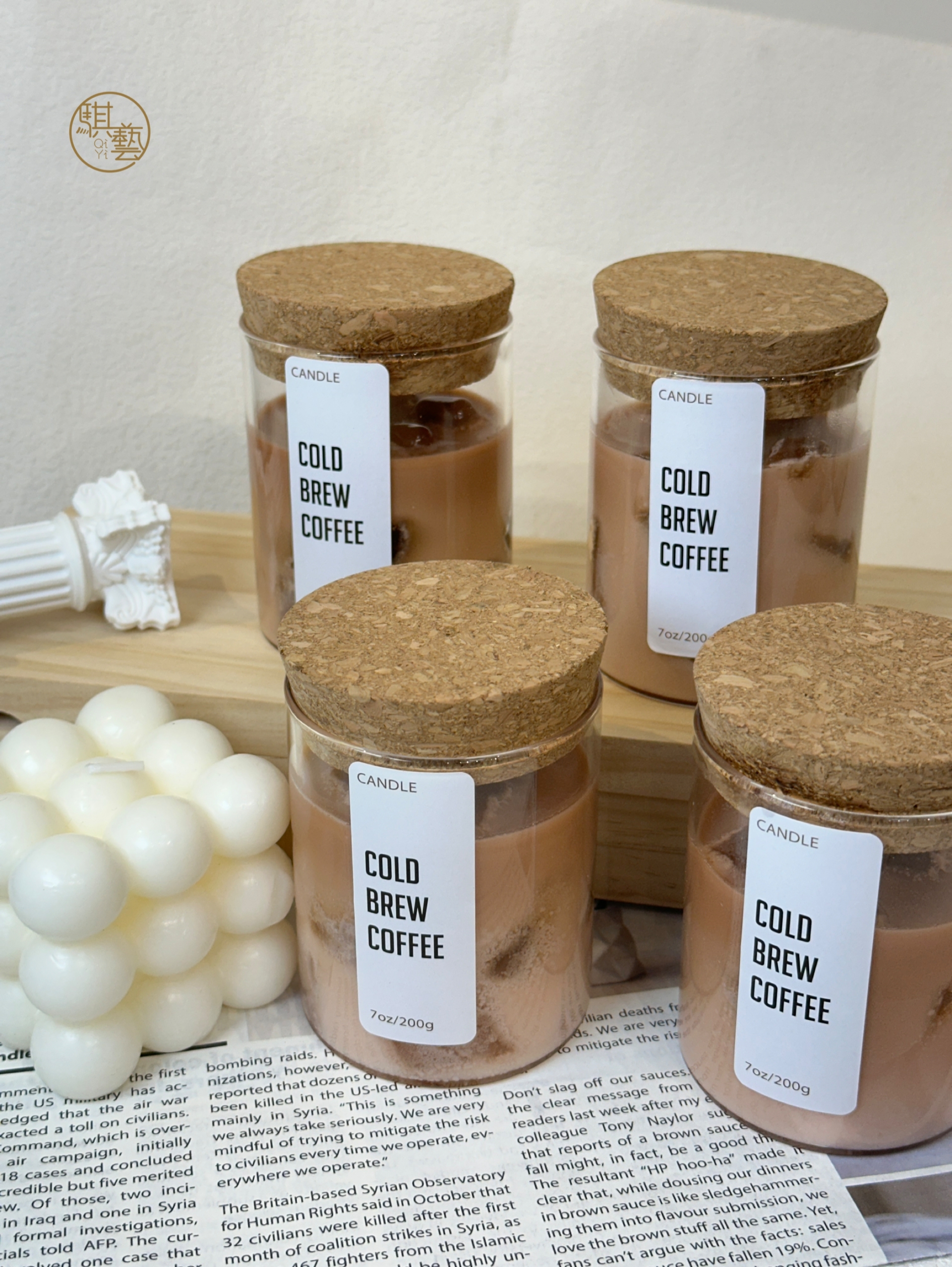 咖啡香氣療癒蠟燭｜讓日常慢下來的片刻陪伴