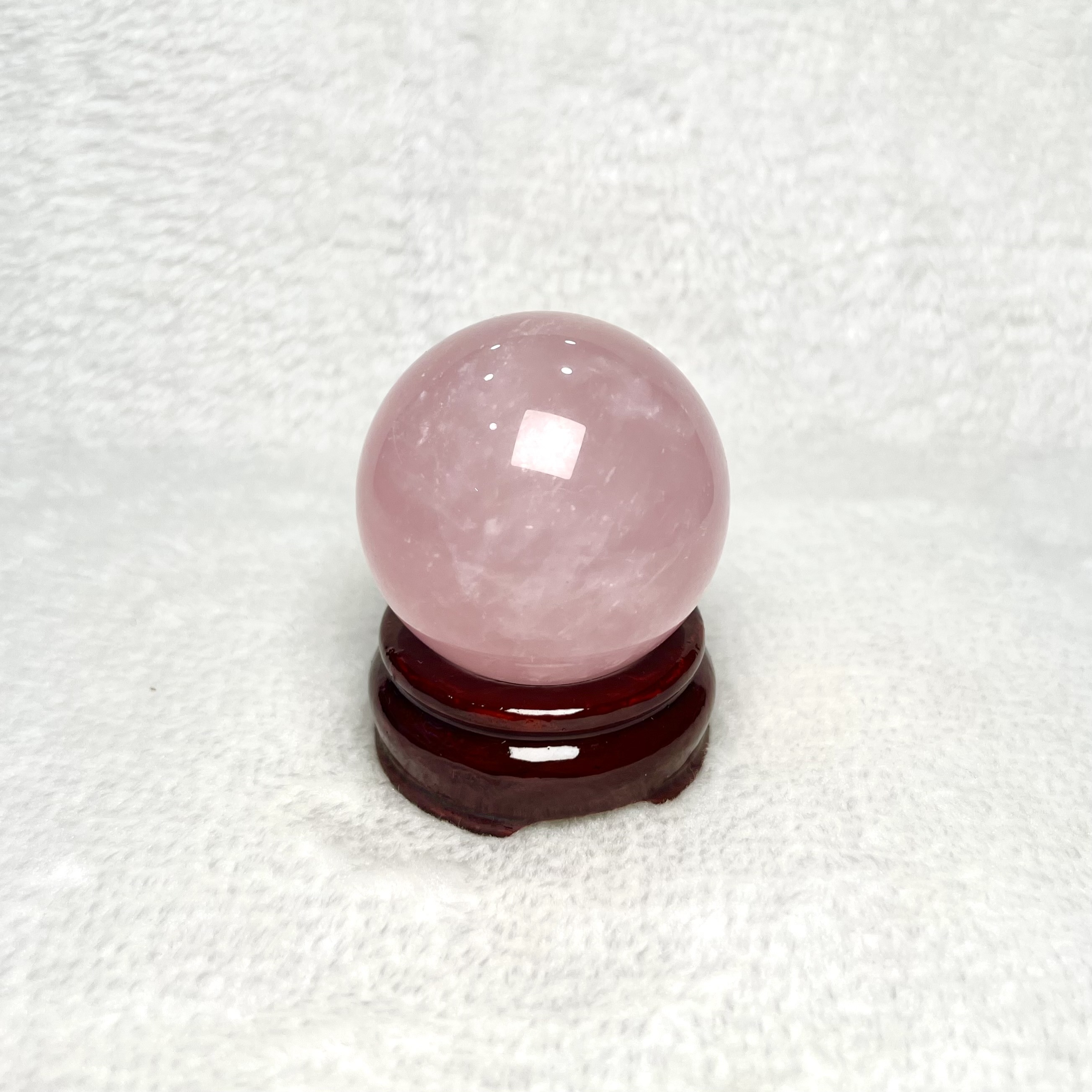 粉水晶球 5.4cm #A700