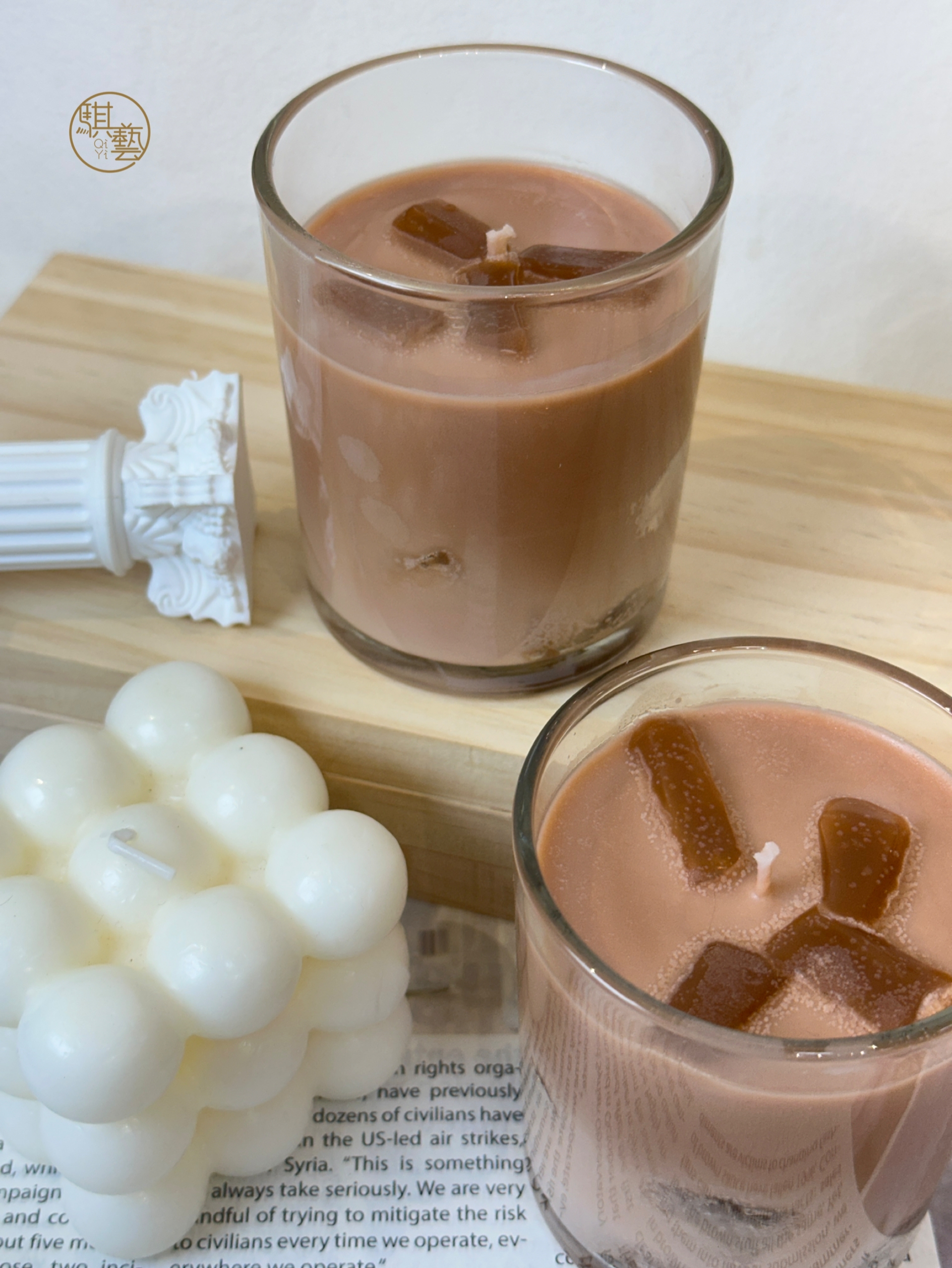 紅茶咖啡手作香氛蠟燭｜放慢節奏・回到自己