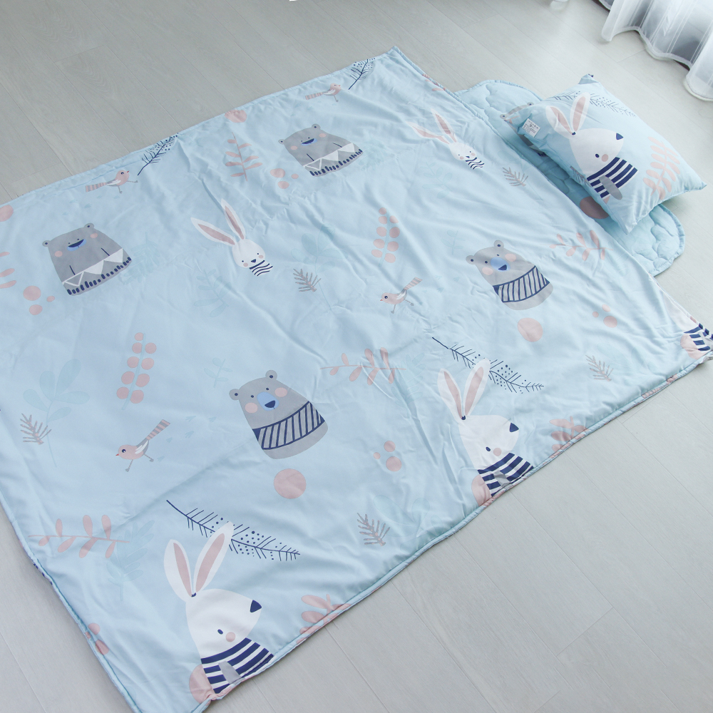 兒童睡袋天絲三件組