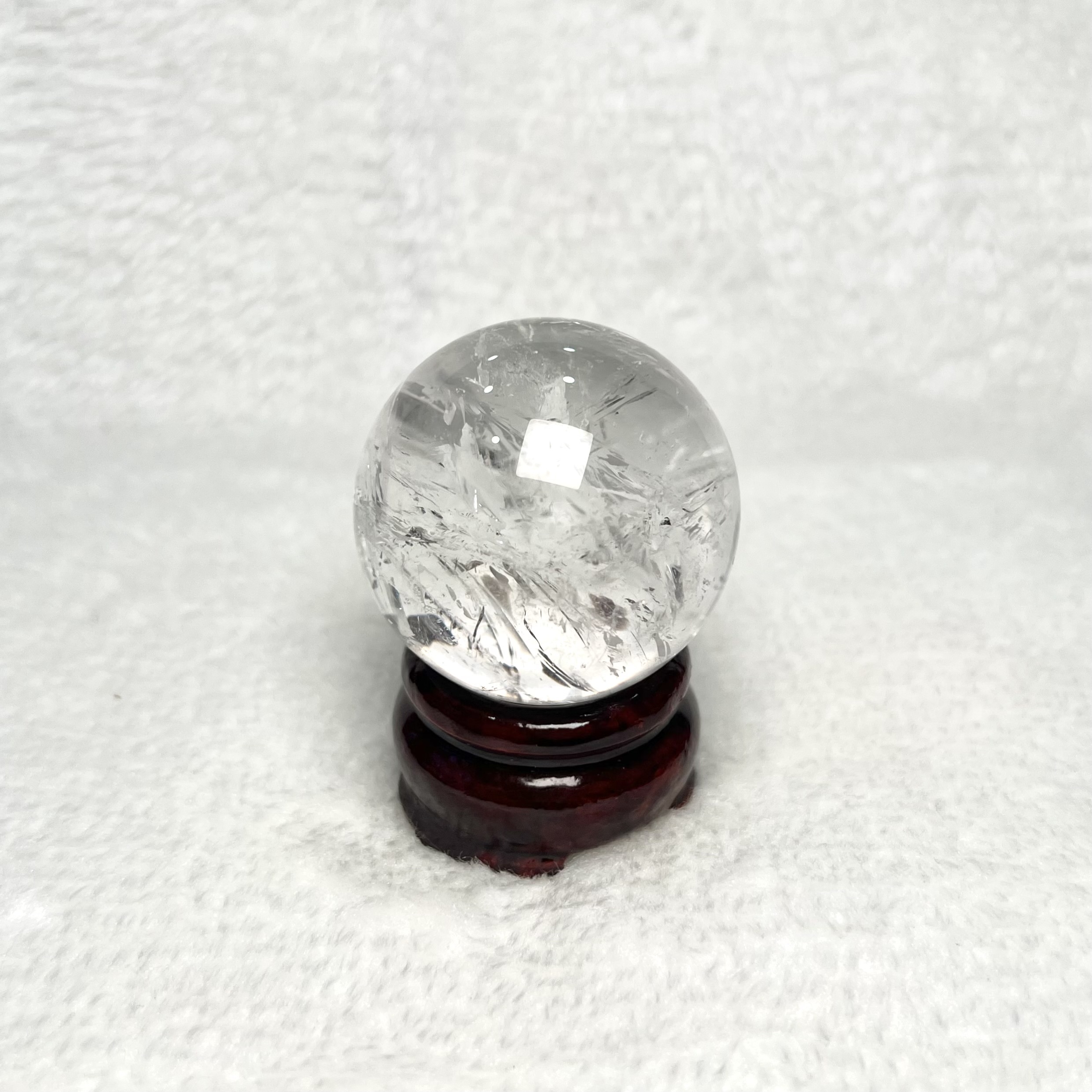 白水晶球 4.6cm #A696