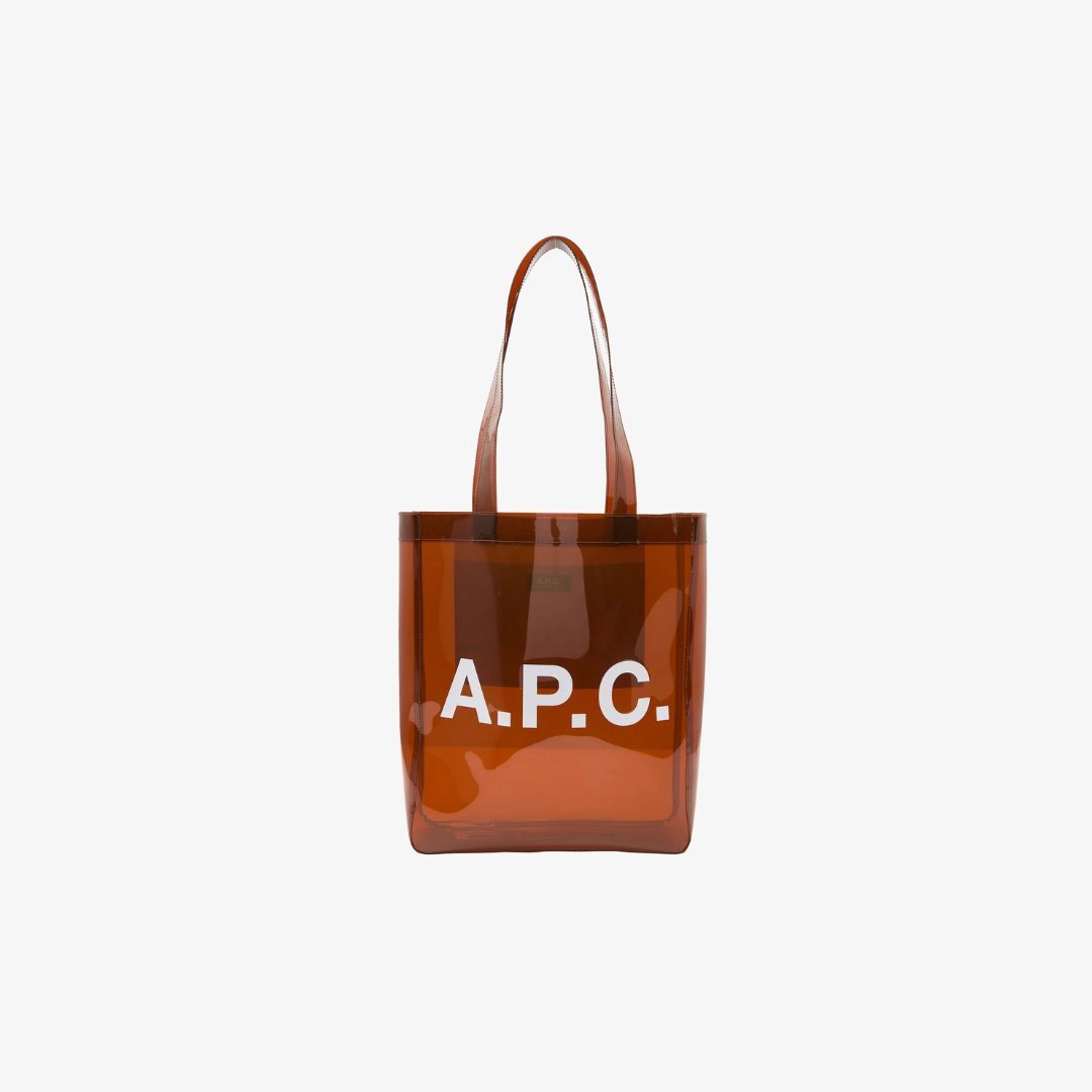 1FF0101-190 [A.P.C.] Lou Tote Bag Dark Brown (SS26) #PUACD-M61442 (B-EU-E)