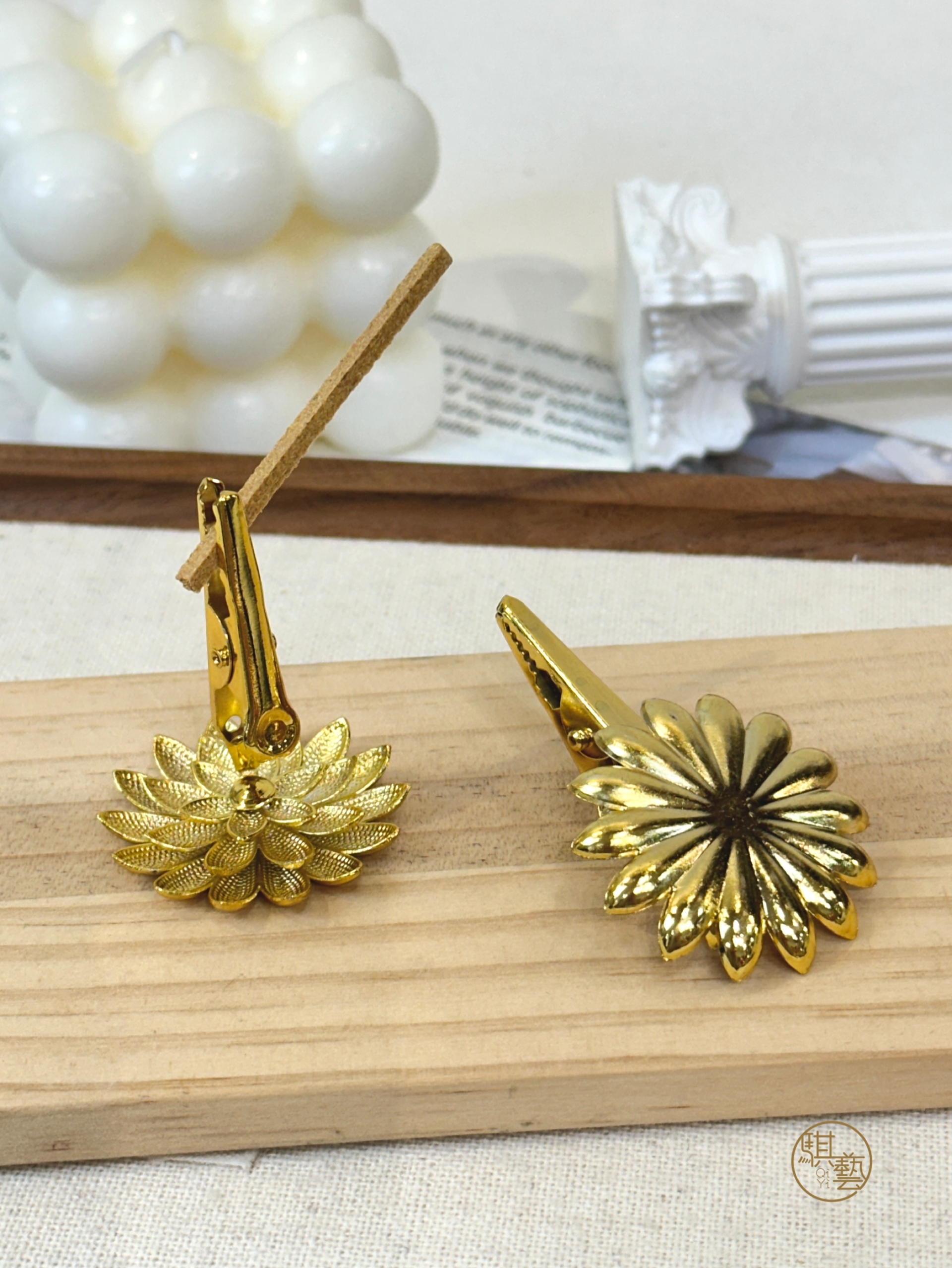 金色小香夾｜日常調頻香氛夾