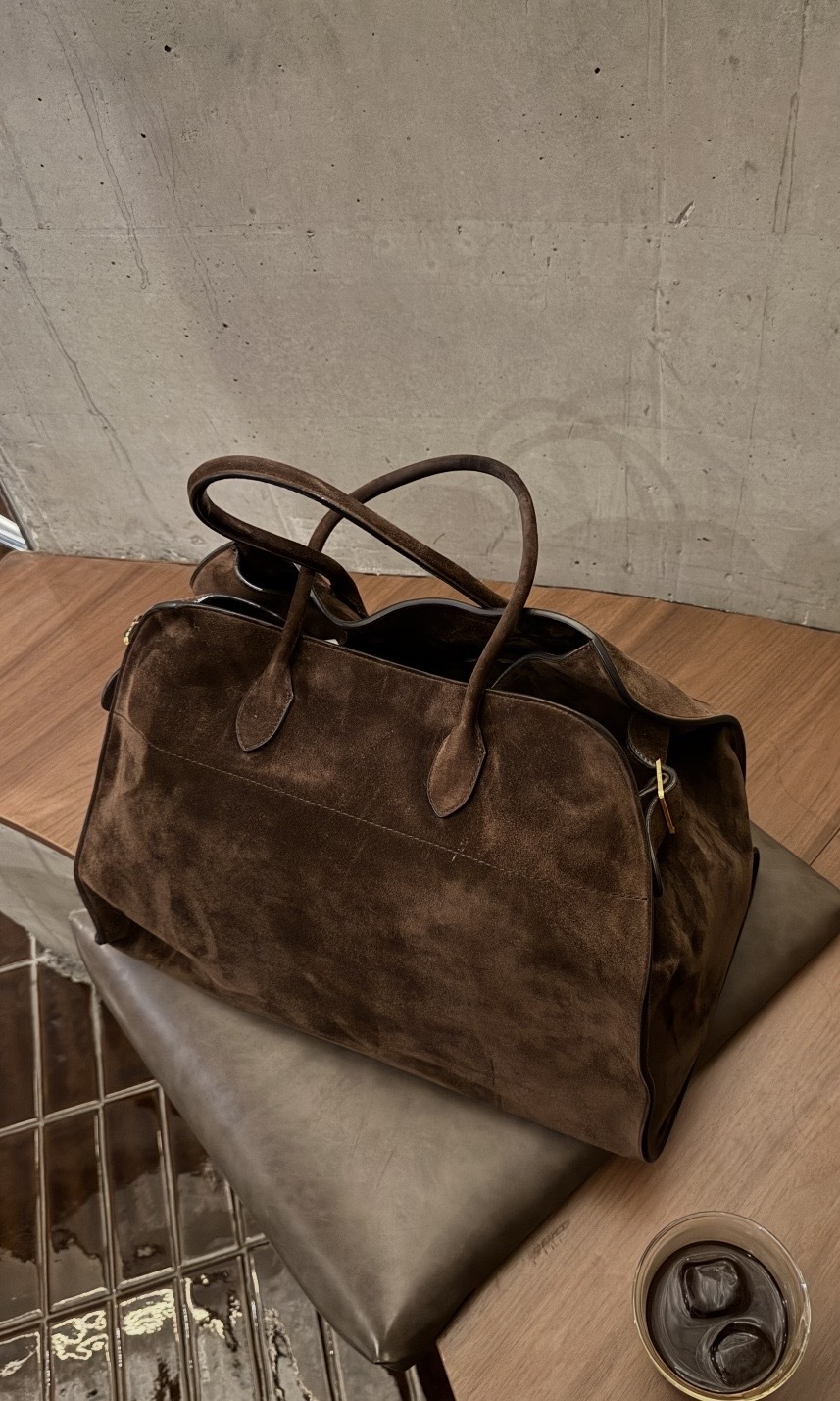 【2色入】The Row Soft Margaux 15 絨面革手袋