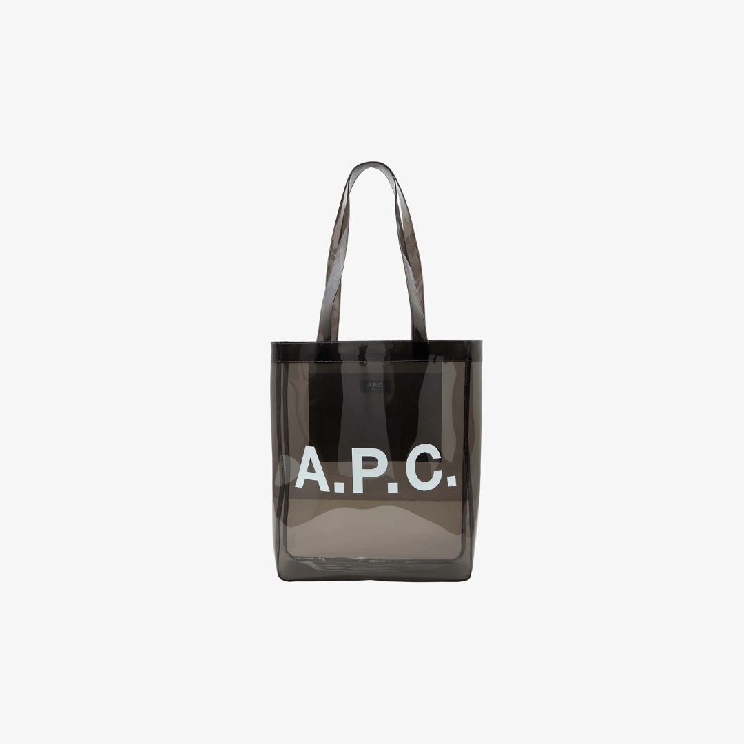 1FF0101-191 [A.P.C.] Lou Tote Bag Anthracite (SS26) #PUACD-M61442 (B-EU-E)