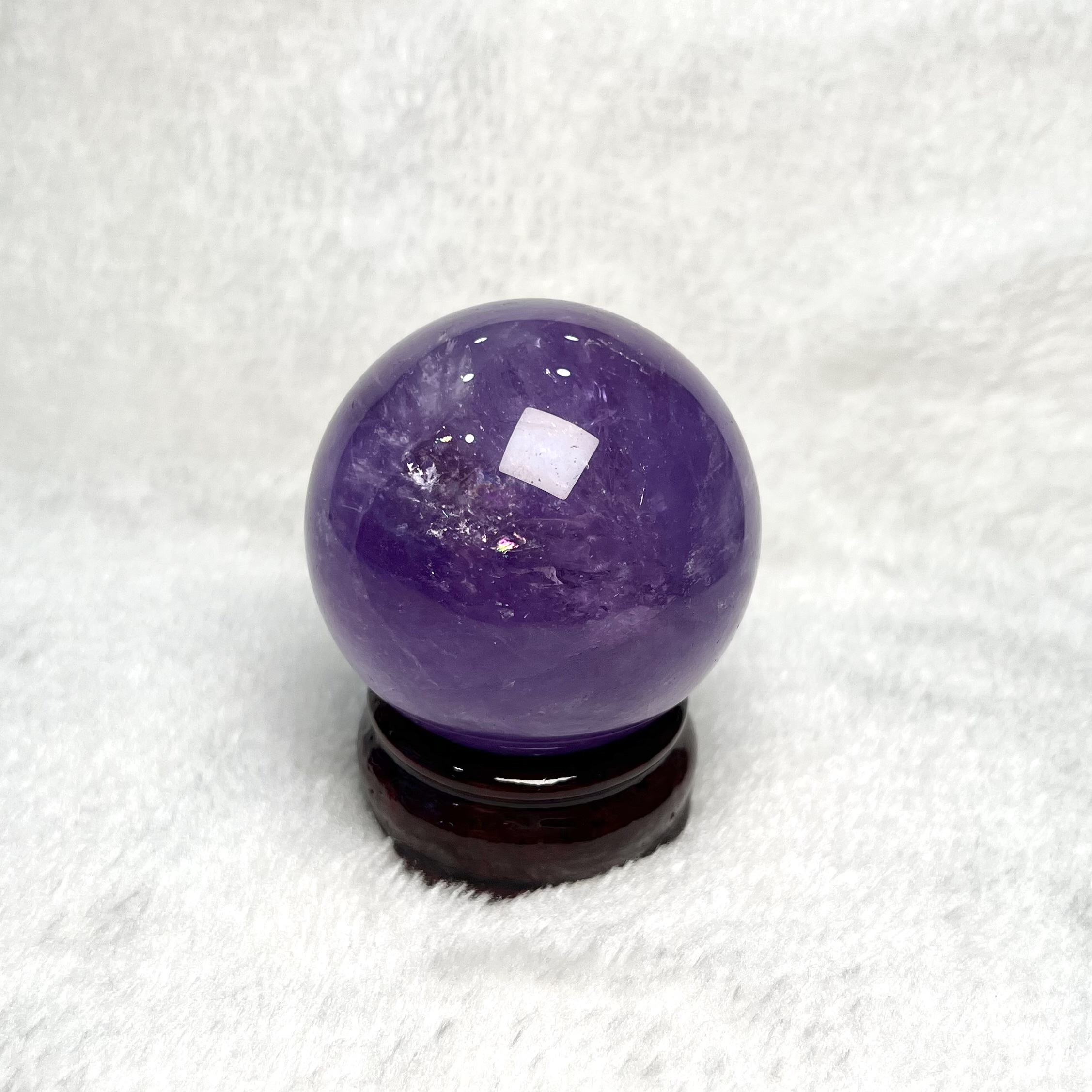 紫水晶球 6.4cm #A705