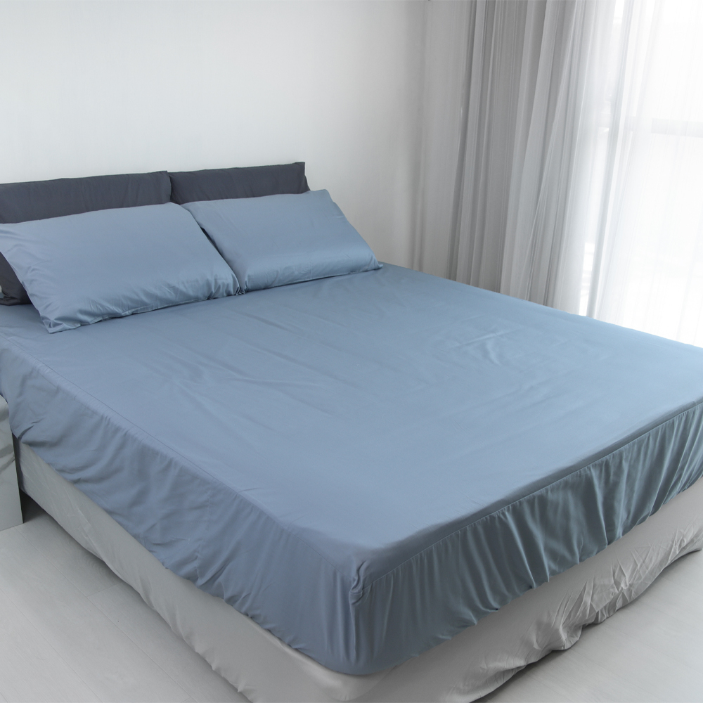 100%純棉床包枕套組