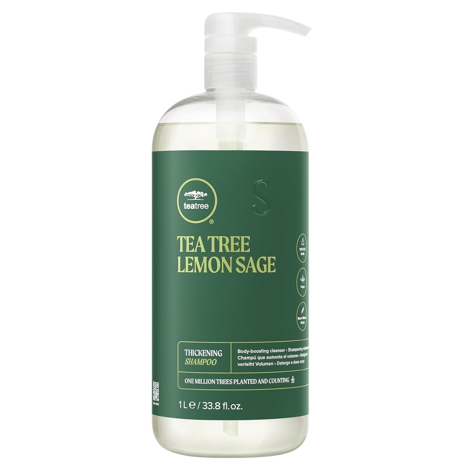 Paul Mitchell Tea Tree Lemon Sage Thickening Shampoo 1000ml 檸檬鼠尾草洗髮水