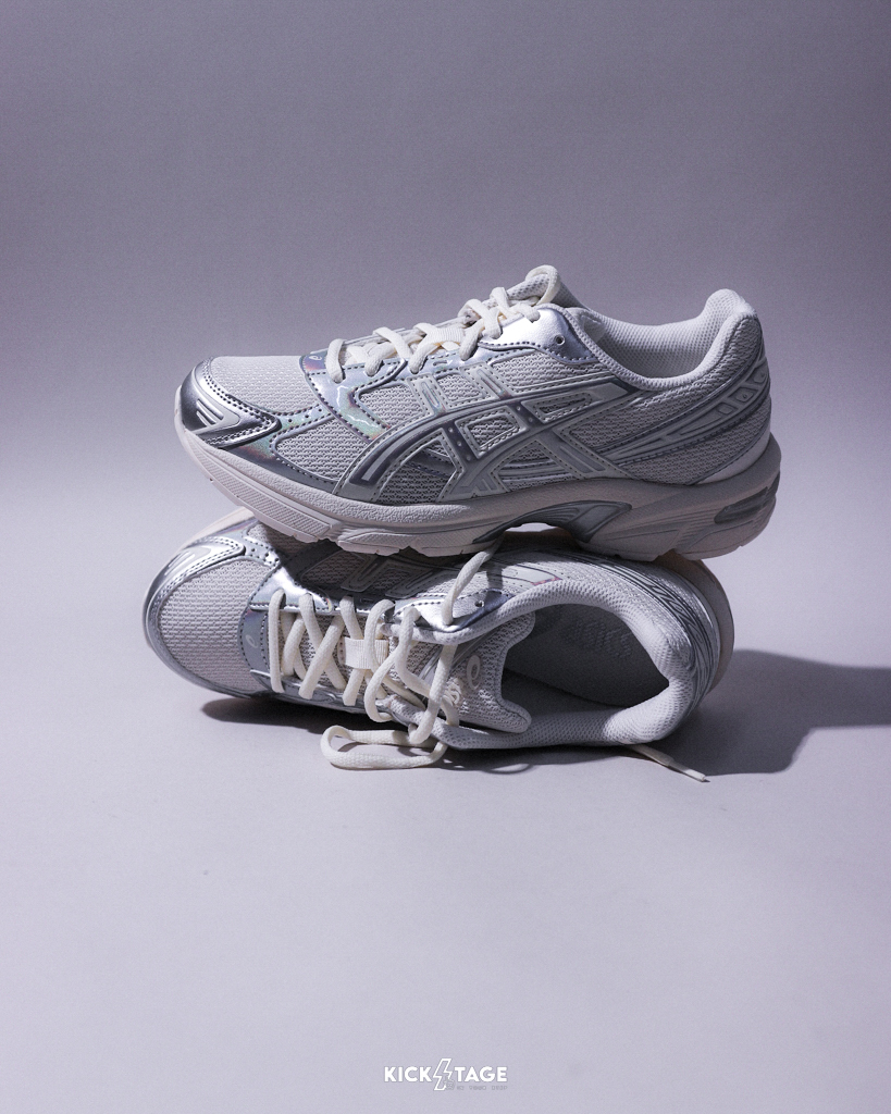 男女鞋 ASICS GEL-1130 'Cream' 奶油 白銀 復古 休閒 慢跑鞋【1203A997-100】亞瑟膠科技