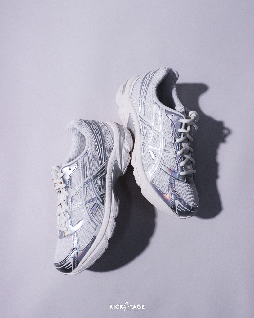 男女鞋 ASICS GEL-1130 'Cream' 奶油 白銀 復古 休閒 慢跑鞋【1203A997-100】亞瑟膠科技