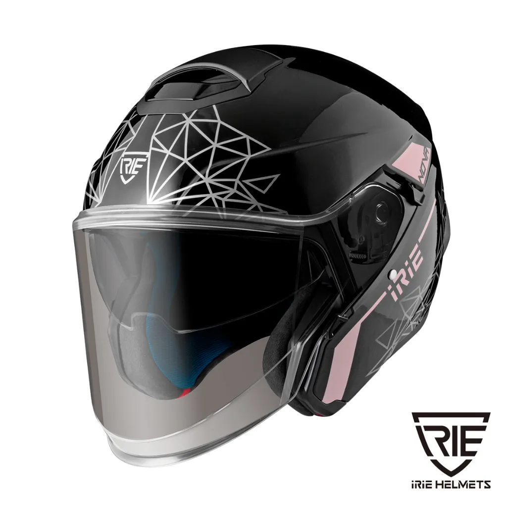 IRIE NOVA 2.0 TRIX BL5 黑粉 3/4罩式