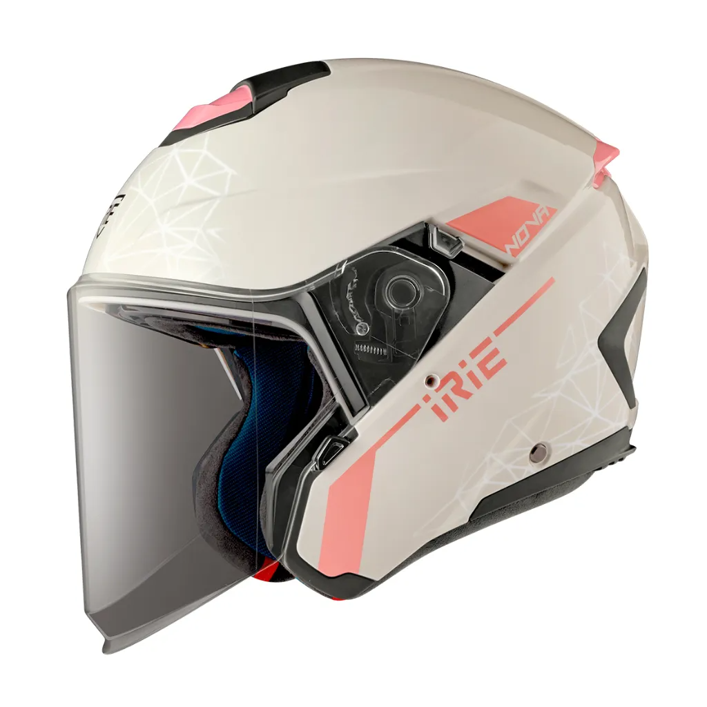 IRIE NOVA 2.0 TRIX BL5 白粉 3/4罩式