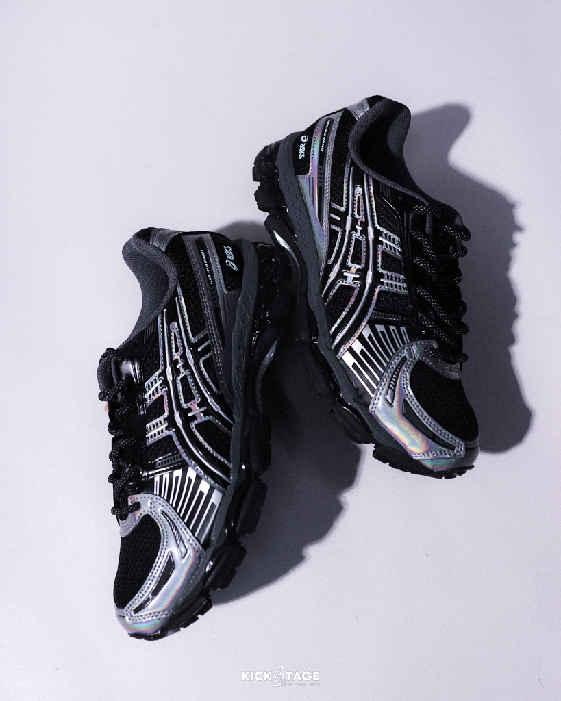 男女鞋 ASICS GEL-KAYANO 12.1 'Holiday Pack' 黑銀 復古 休閒 慢跑鞋【1203A996-001】亞瑟膠科技