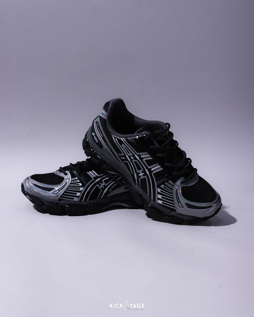 男女鞋 ASICS GEL-KAYANO 12.1 'Holiday Pack' 黑銀 復古 休閒 慢跑鞋【1203A996-001】亞瑟膠科技
