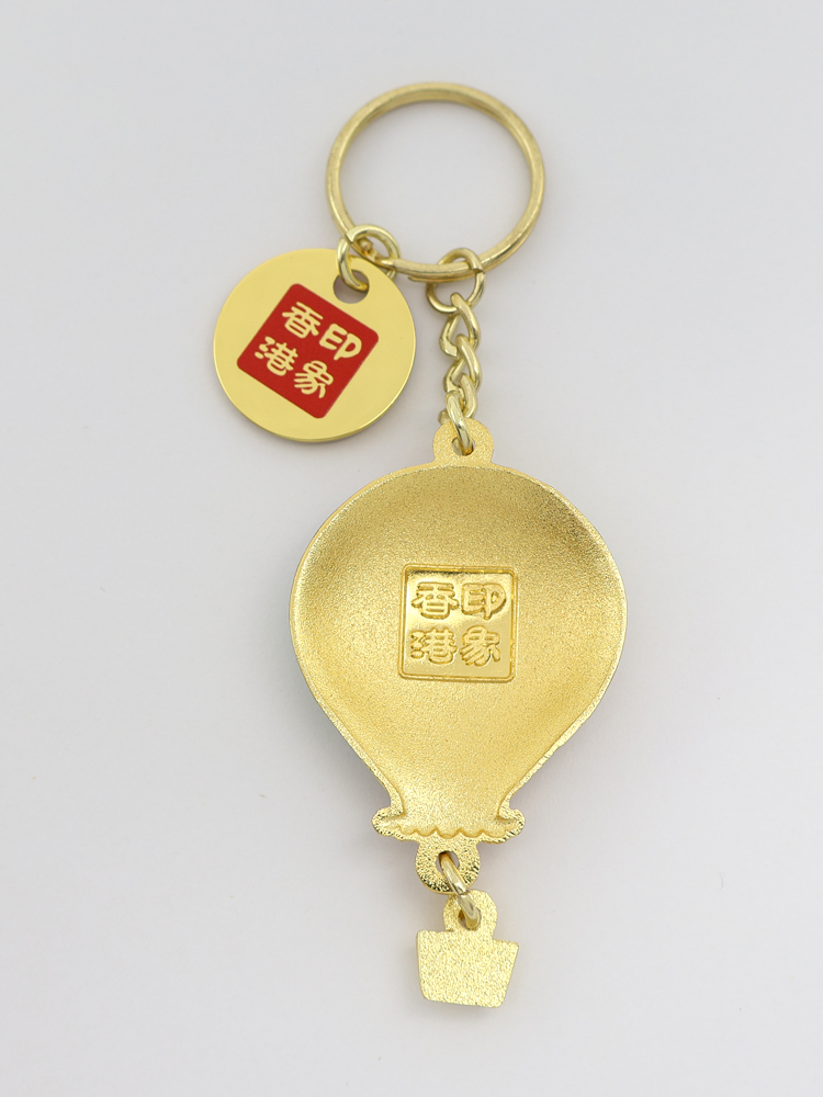 森雅文化 熱氣球鎖匙扣(七彩色) - 電車「叮叮車」(風俗系列)