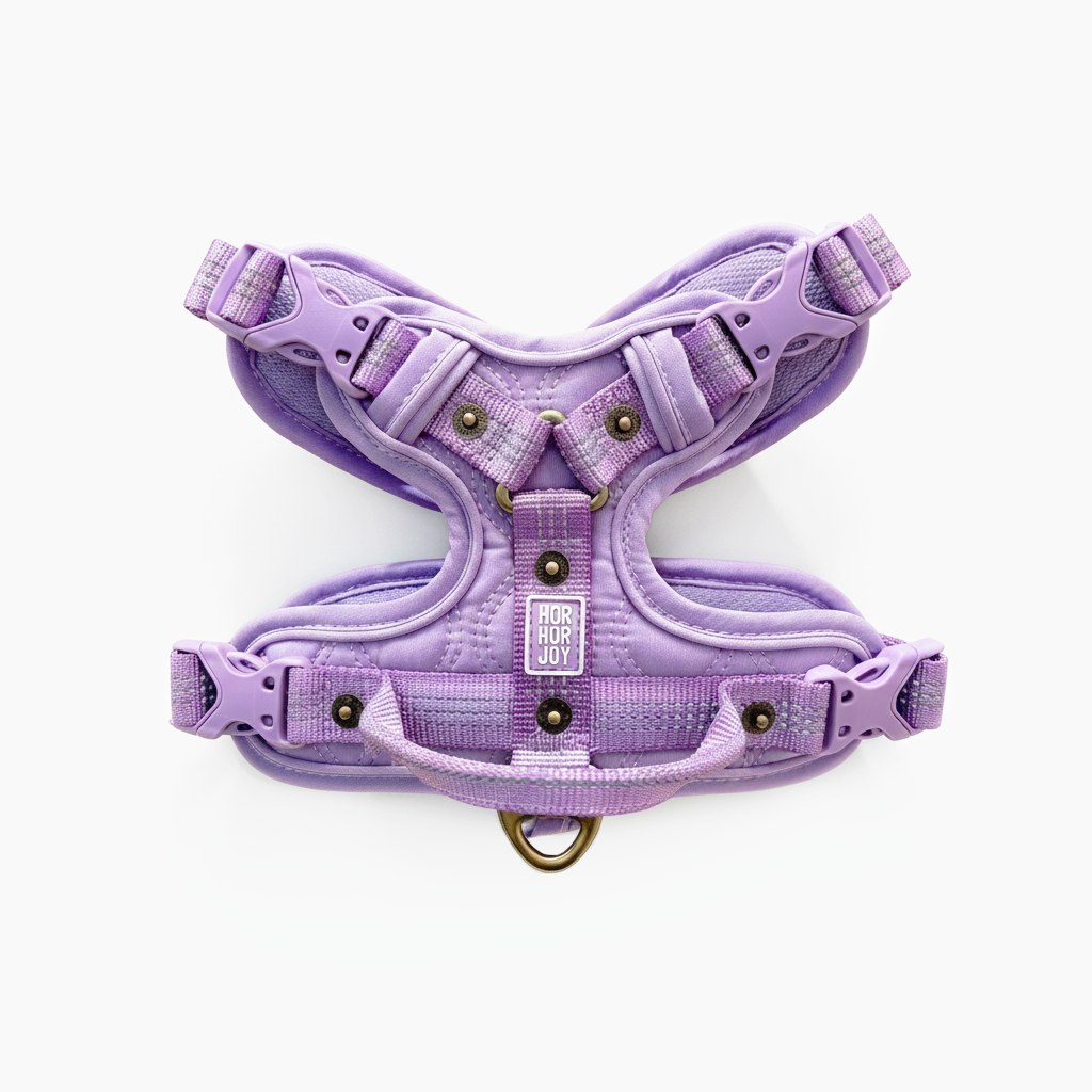 好好散步友善胸背帶 | 鉑金款 2.0 (紫)