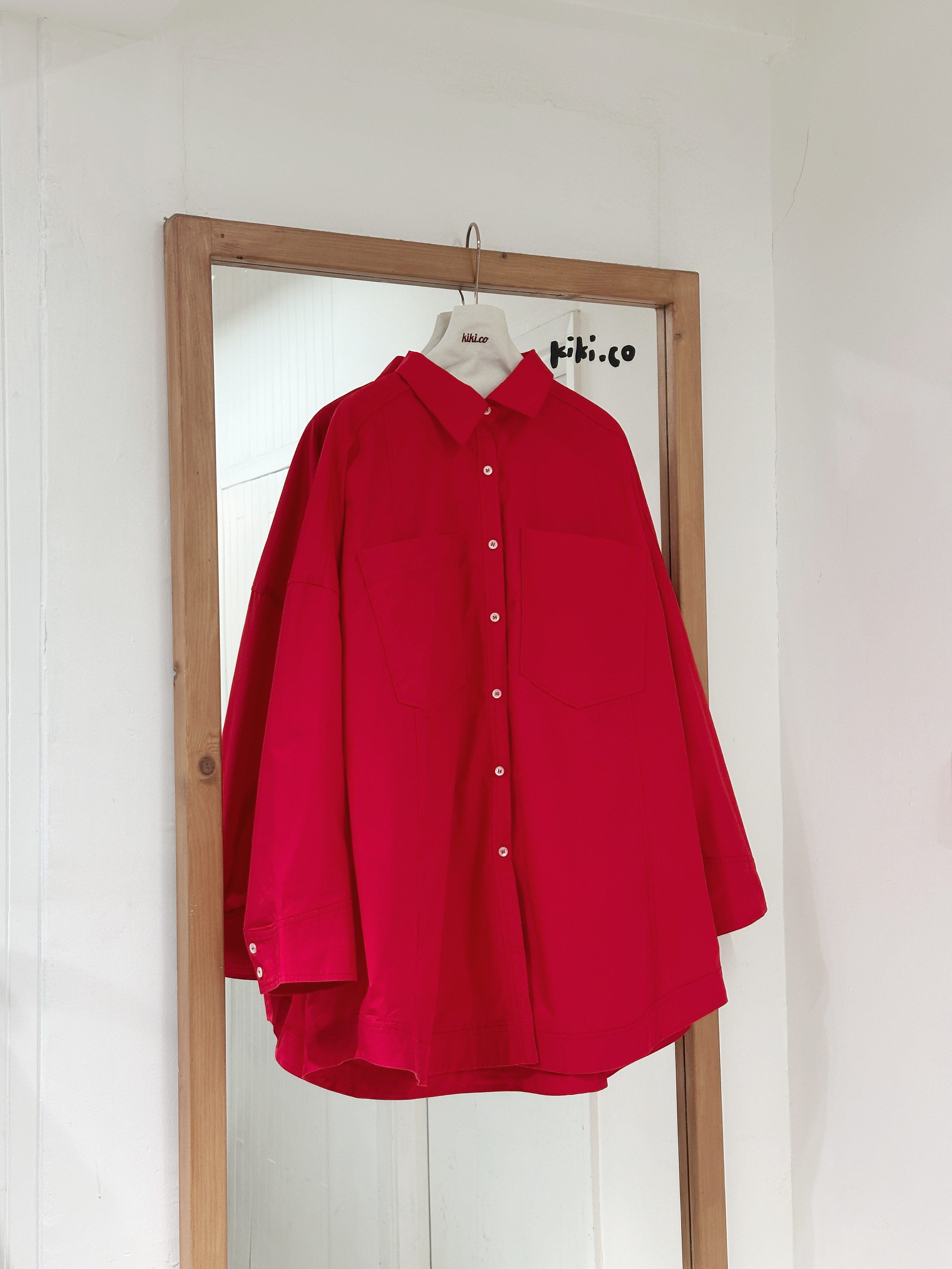 靚cut雙口袋傘型恤衫