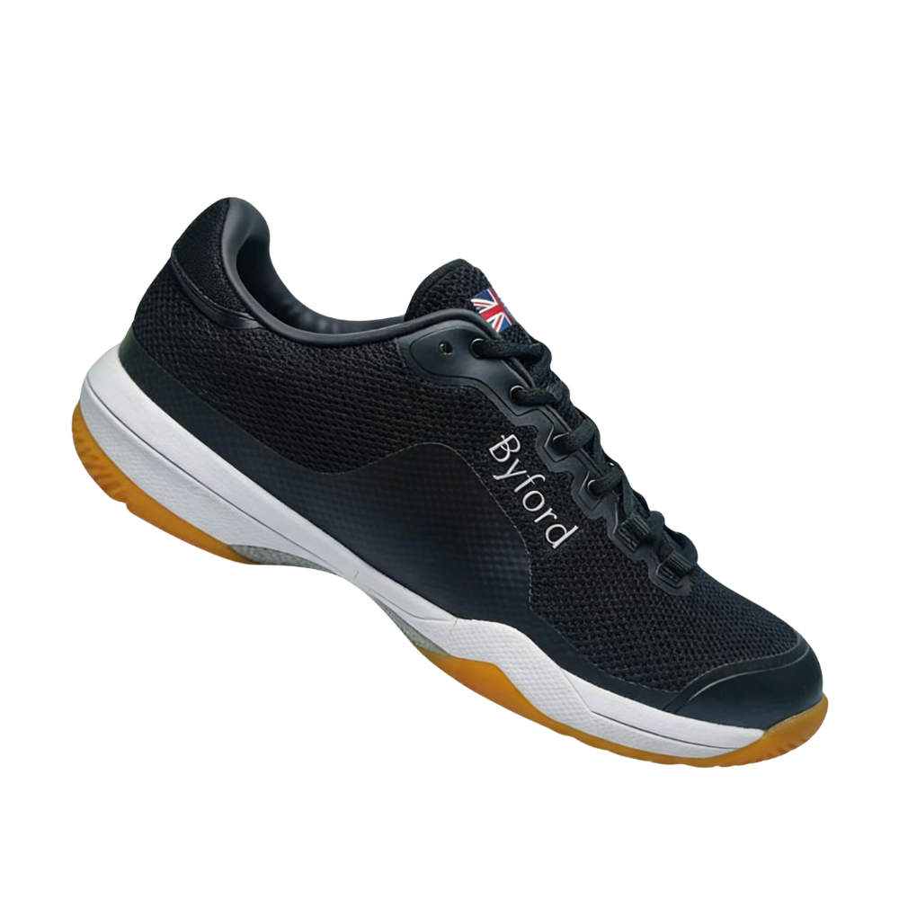 英國品牌 BYFORD 黑色匹克球鞋 (男裝)
