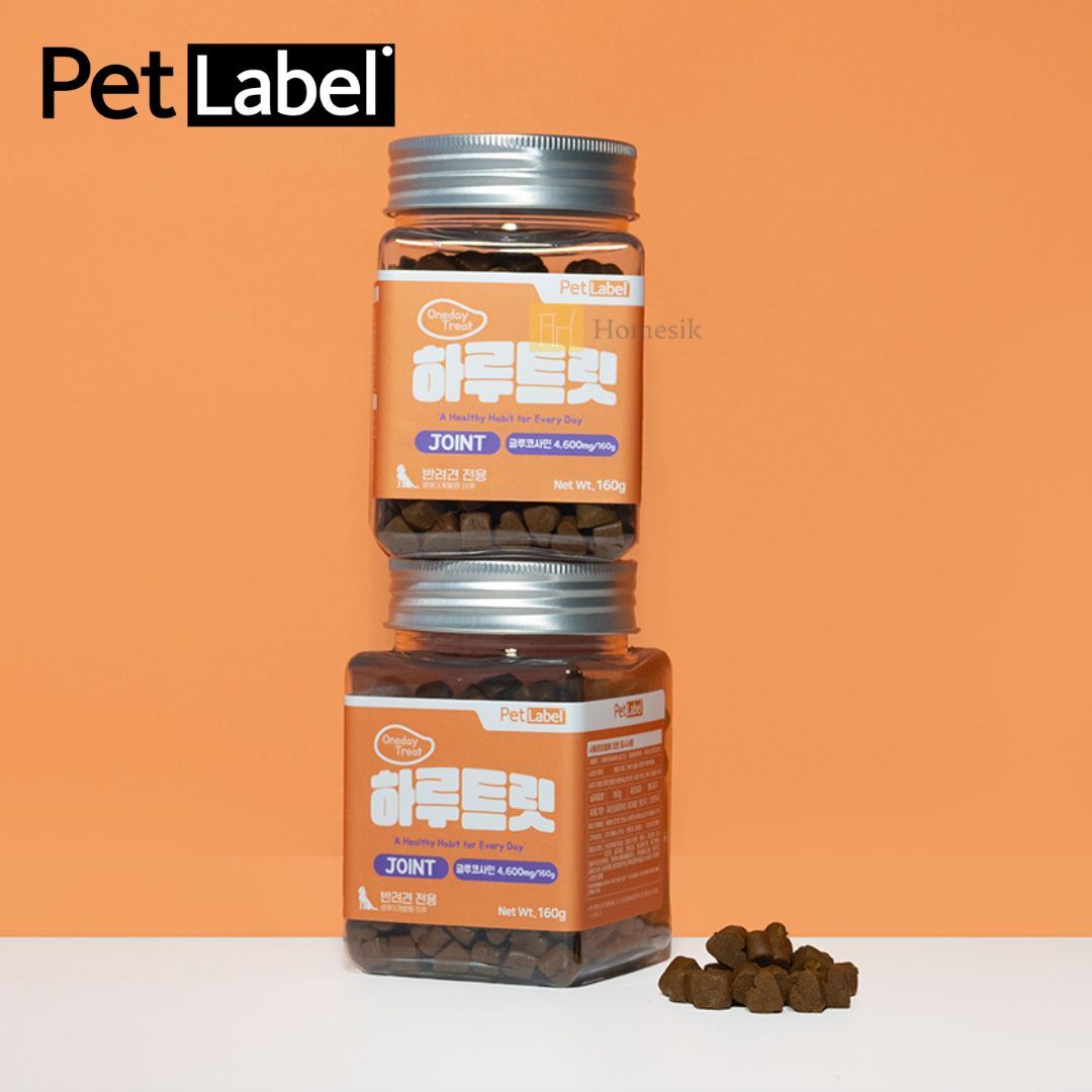 韓國【關節健康】狗狗機能保健葡萄糖胺零食粒 (160克) 寵物小食