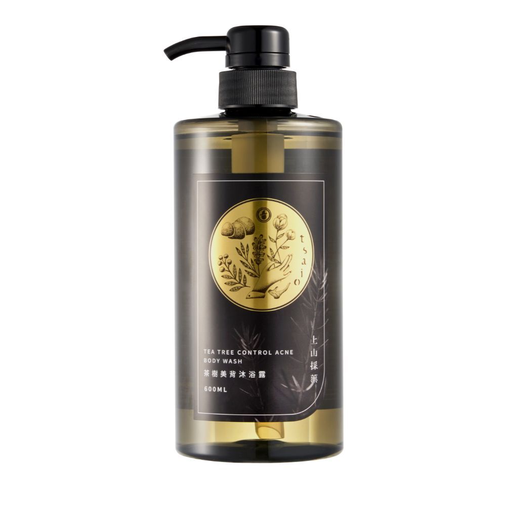 【tsaio上山採藥】茶樹美背沐浴露600ml