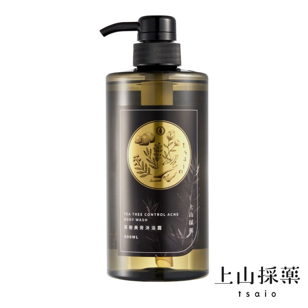 【tsaio上山採藥】茶樹美背沐浴露600ml