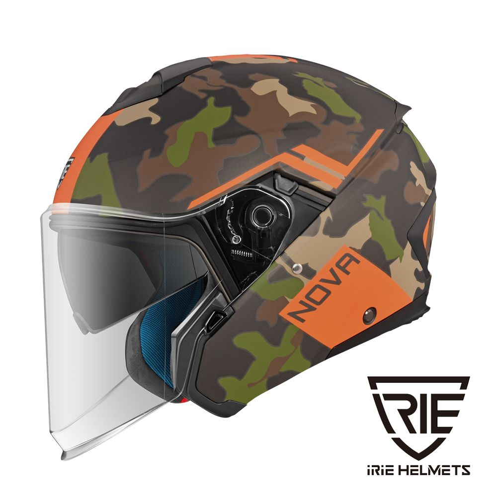 IRIE NOVA ARMY BL2 迷彩 橘 3/4罩式