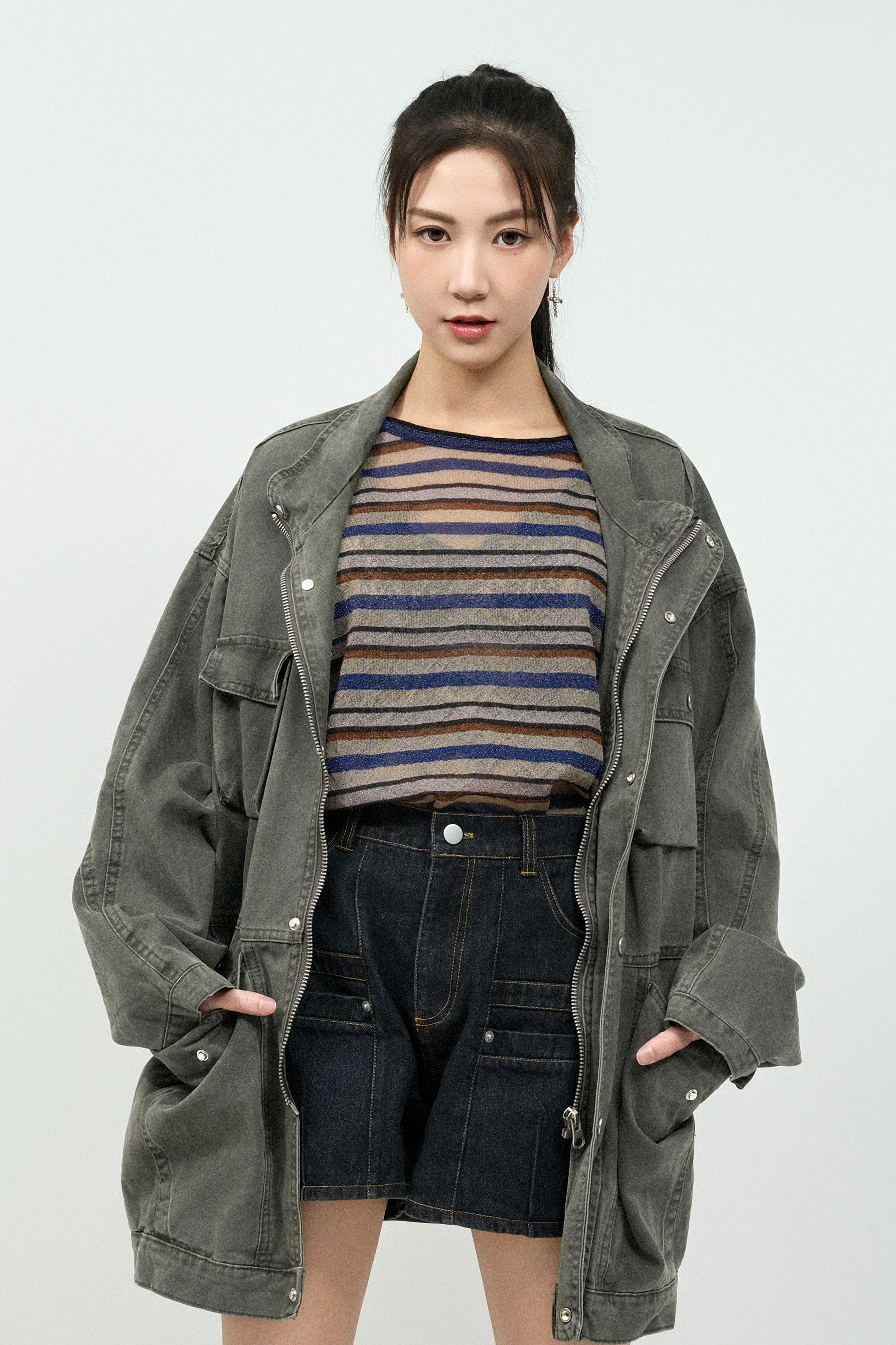 四袋企領洗水軍褸（現貨款式）