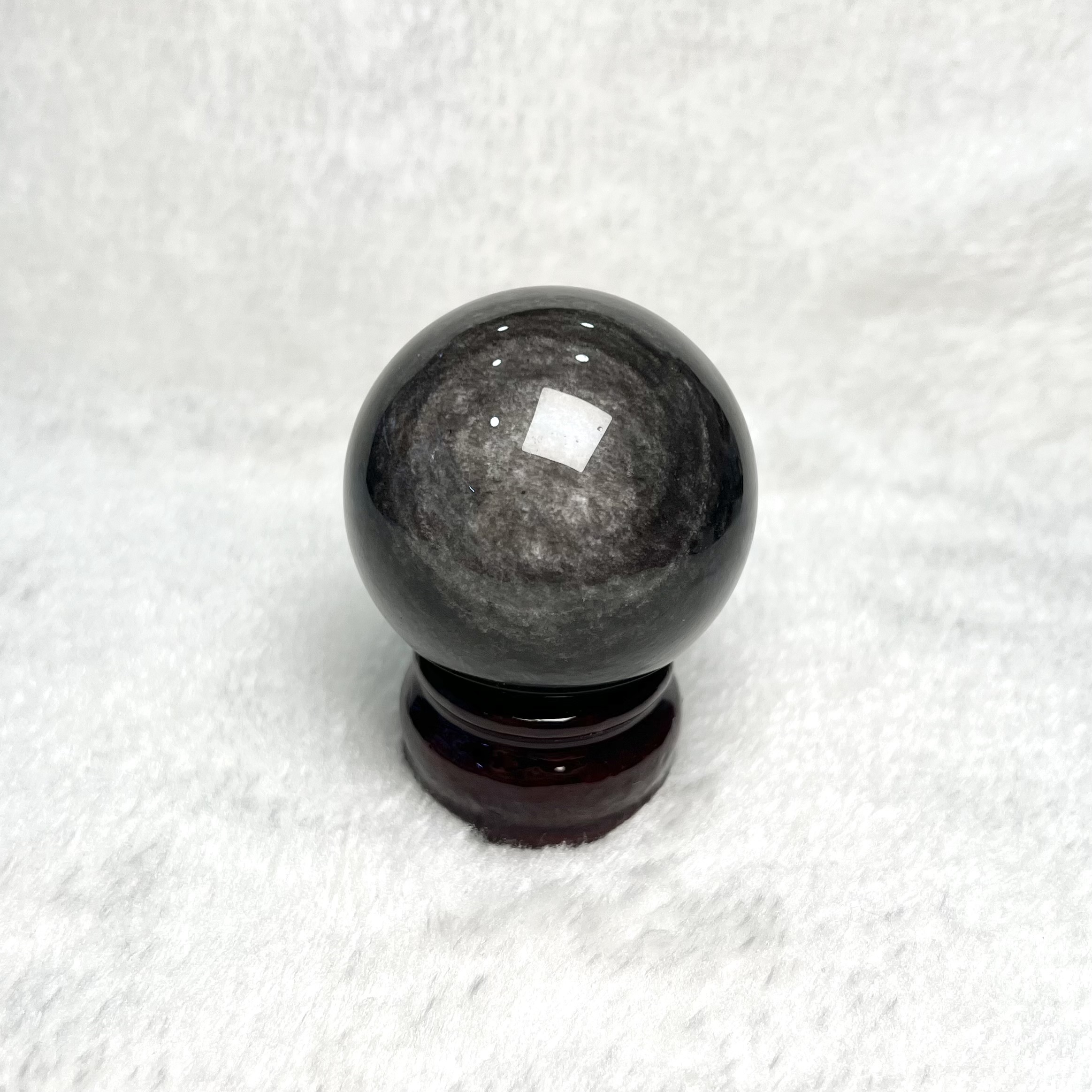 銀曜石球 5.4cm #A709