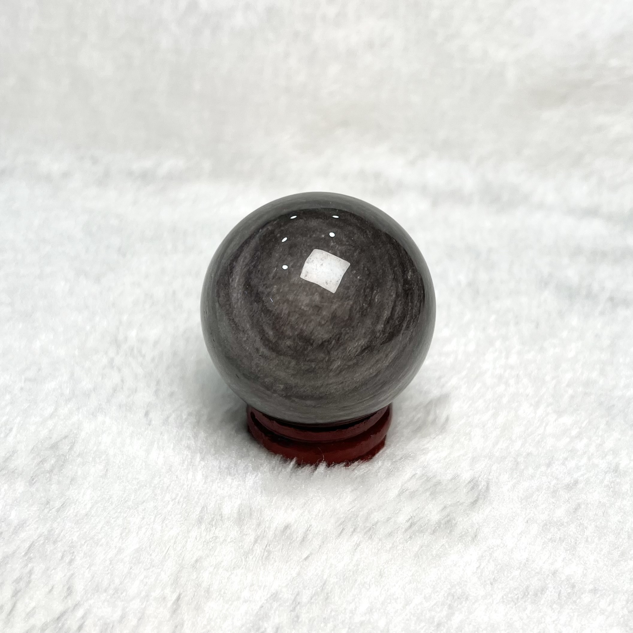 銀曜石球 4.4cm #A708