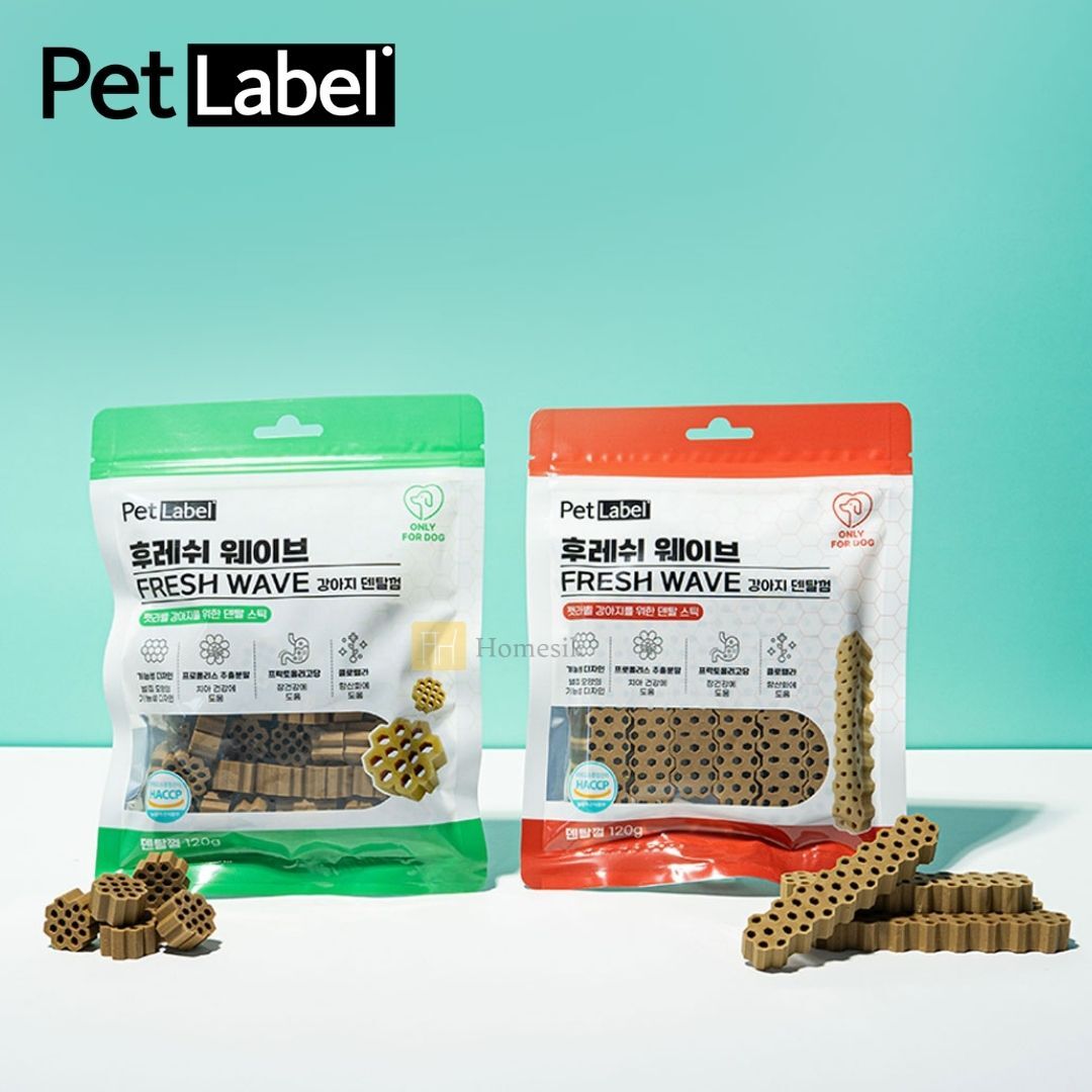 韓國製Fresh Wave 狗狗口腔護理營養潔牙棒 中碼 (120g)