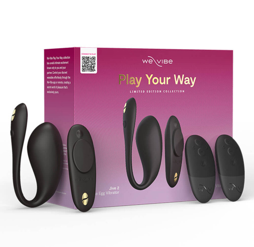 We-vibe Play Your Way 套裝 (Jive 2 穿戴式G點震動器 & Moxie+ 穿戴式內褲震動器) 黑色